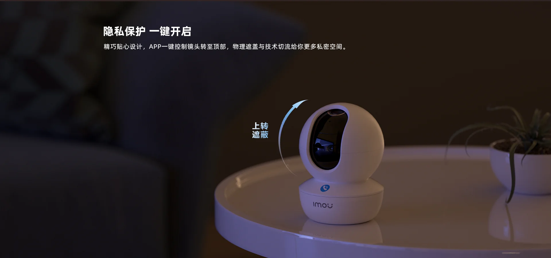 【搭配AI智见年套餐】TA3R Pro 500万室内云台