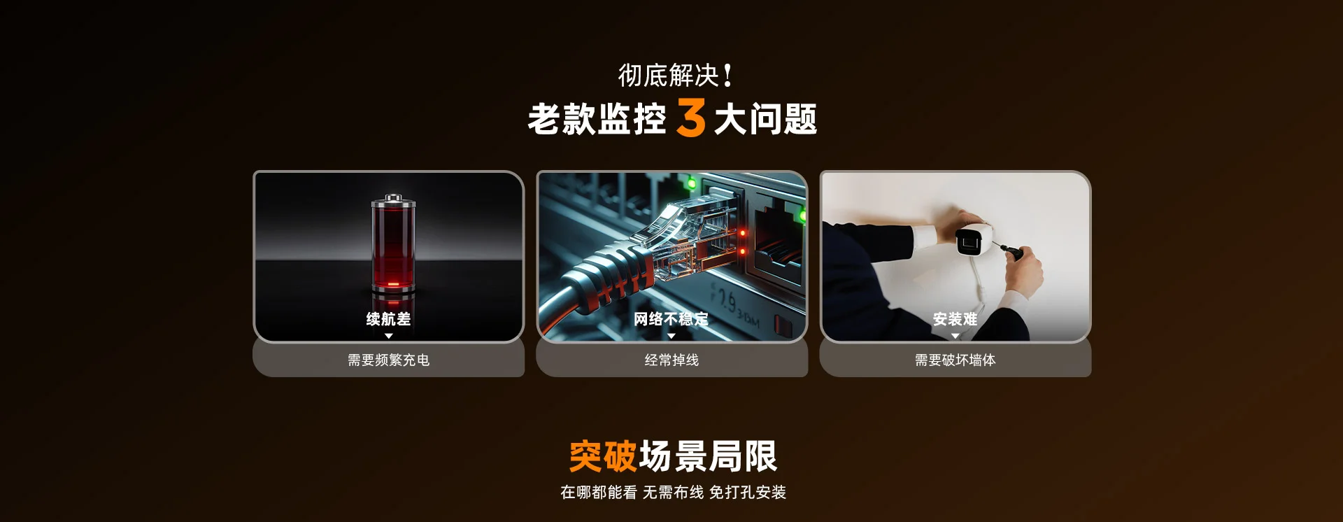 【新品首发】小方糖B3L 4G无限流量磁吸电池摄像机 室内外