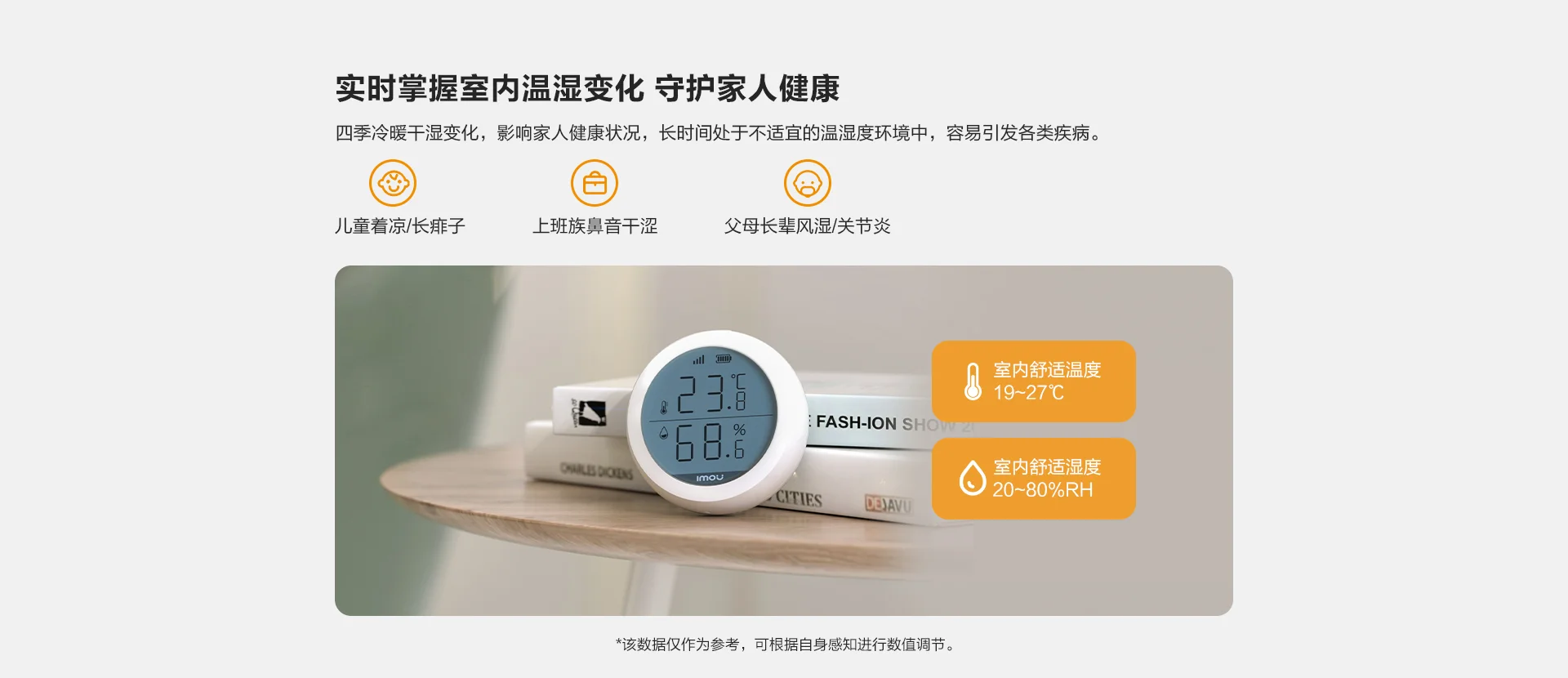 温湿度传感器 需搭配网关使用