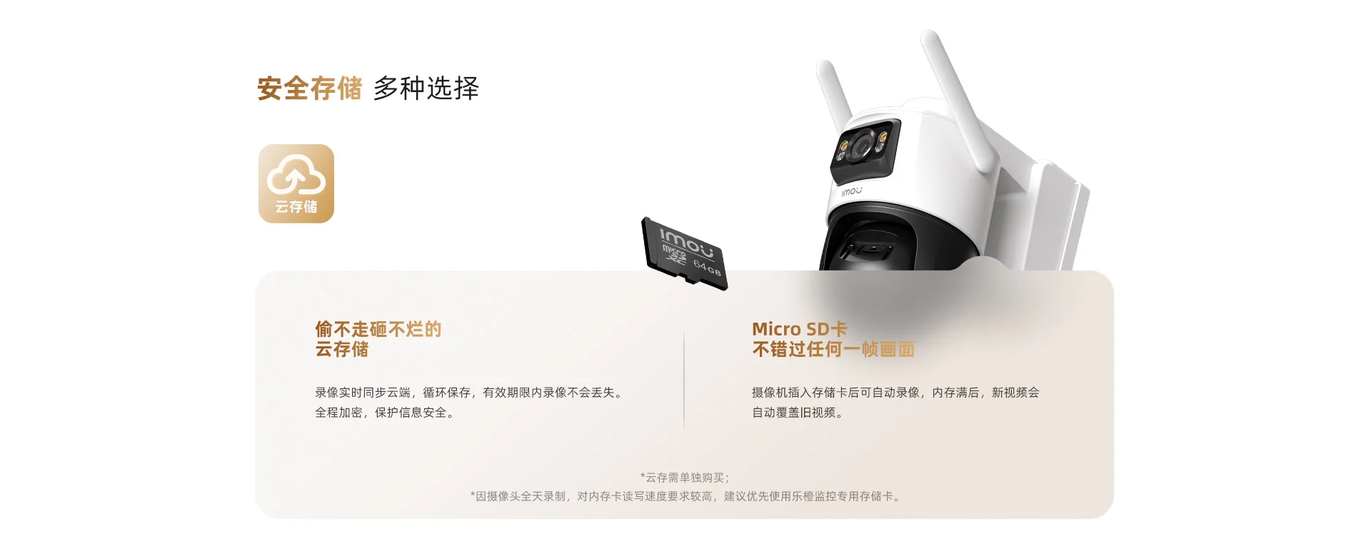 【新品上市】SA70F-4K双目4G无限流量太阳能电池摄像机