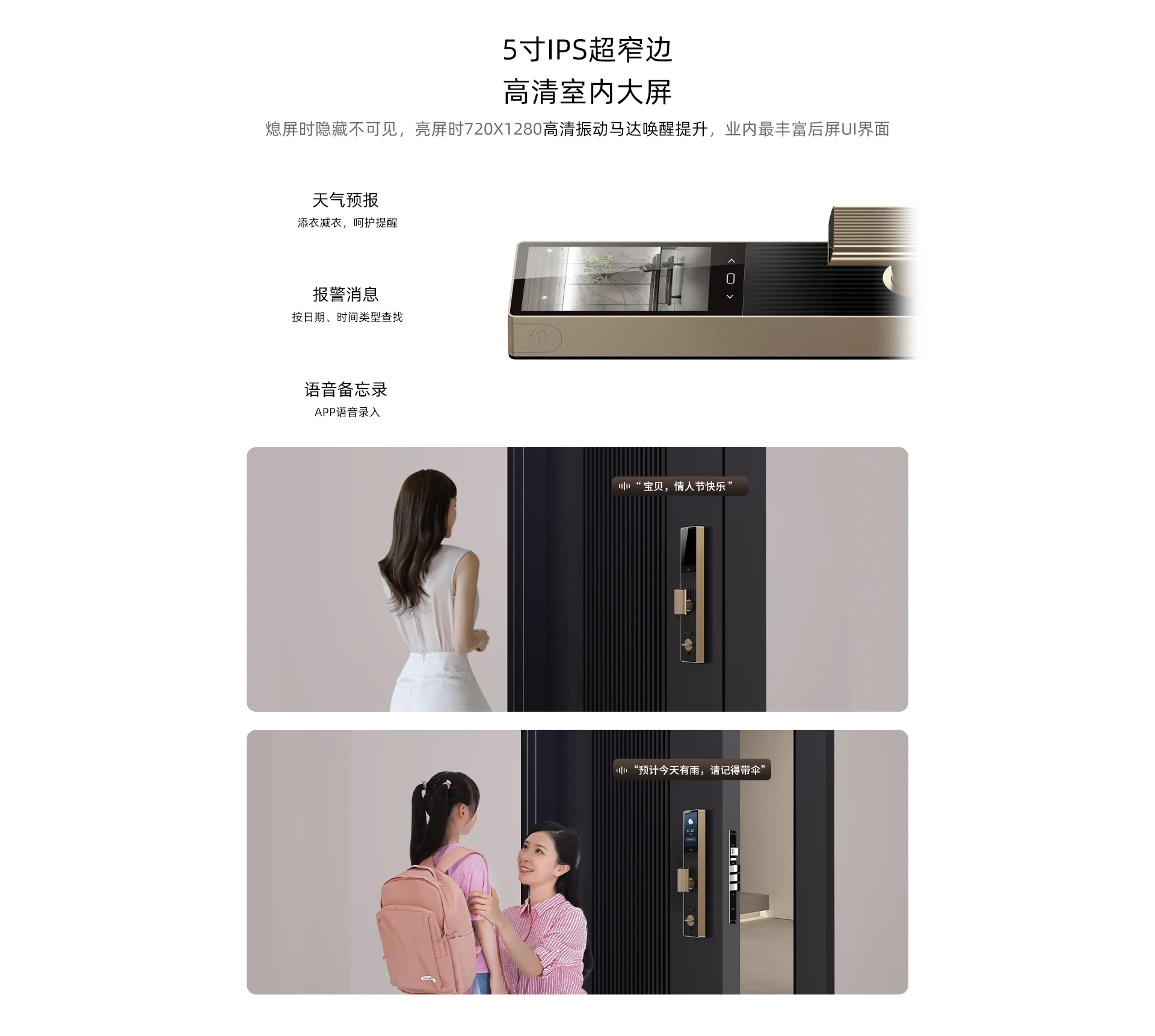乐橙磐石AI智能门锁掌静脉人脸大屏可视R10-MAX
