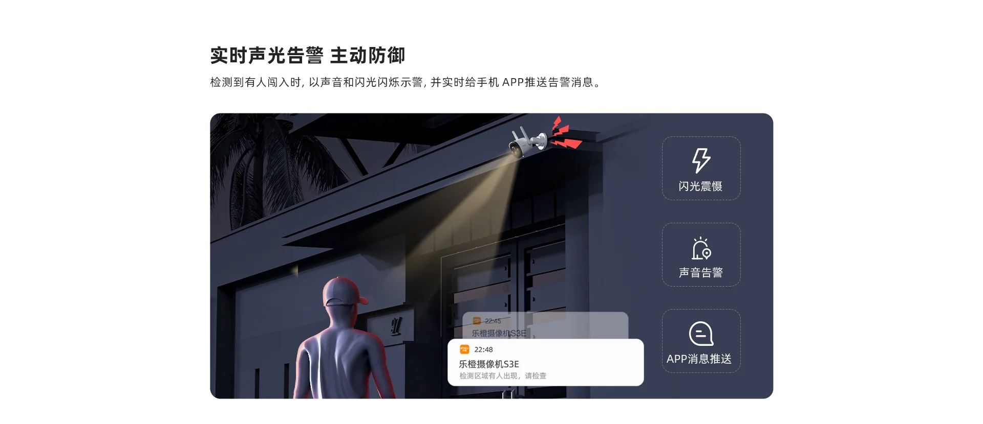 S3E-500万全彩防水室外家用商用摄像机