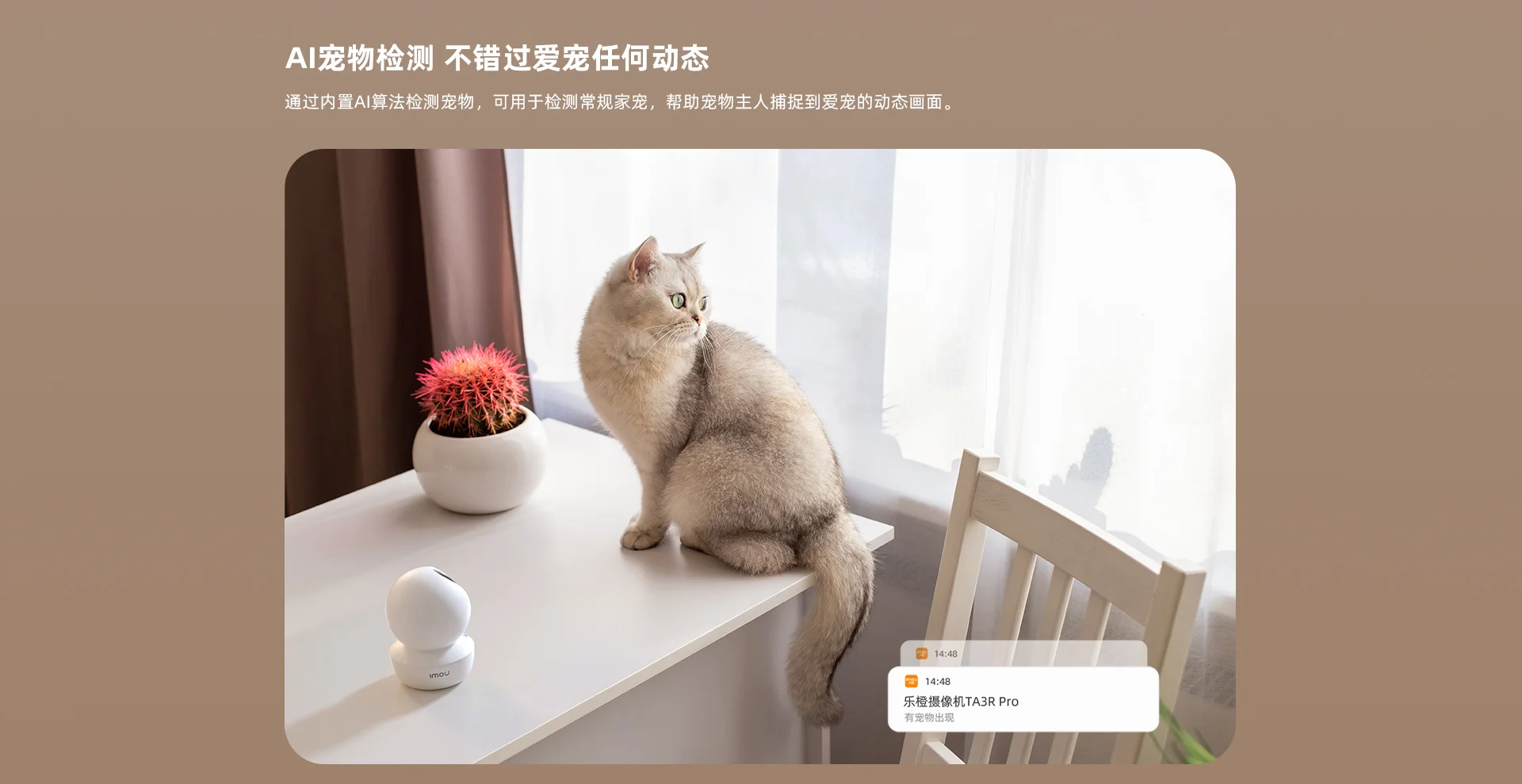 TA3R PRO 600万升级版室内全景一键呼叫云台机