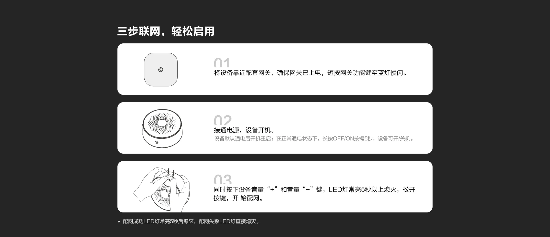 无线声光报警器 需搭配网关使用